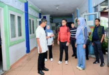 Bupati Kampar Tinjau Pelaksanaan WFH