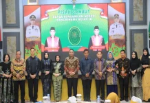 Bupati Kampar Hadiri Pisah Sambut Ketua PN Bangkinang