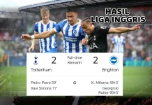 Tottenham vs Brighton Berakhir Imbang 2-2 di London