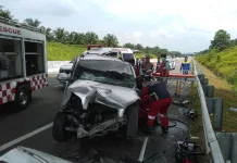 Mobil Tabrak Truk di Tol Permai, Satu Orang Tewas