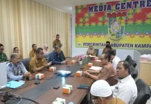 Wabup Kampar Ikuti Rakor Inflasi
