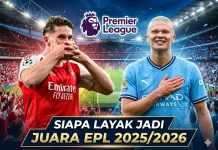 Persaingan Juara EPL antara Arsenal dan Manchester City, Siapa Layak Angkat Trofi?