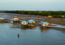 Keindahan Wisata Pantai Tenggayun di Bengkalis