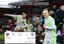 Manchester City Rebut Puncak Klasemen usai Tekuk Burnley 1-0