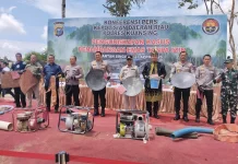 Polda Riau Ungkap 29 Kasus PETI, Ratusan Sarana Dimusnahkan