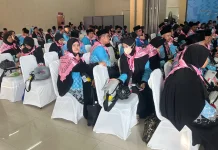 Bandara SSK Pekanbaru Berangkatkan 424 Calon Jamaah Haji Kloter Pertama Provinsi