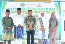 Bupati Asmar Hadiri Pelepasan Kakan Kemenag Meranti
