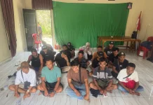 Polisi Tangkap 29 PMI Ilegal di Dumai, Empat Tersangka Diamankan