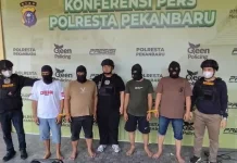 Perampasan Mobil dan Pengeroyokan di Pekanbaru, 4 Debt Collector Ditangkap