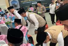 883 Jemaah Haji Riau menuju Madinah, 7 orang Ditunda Berangkat