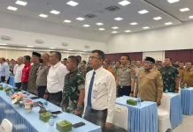 Wakil Wali Kota Dumai Hadiri Rakor Karhutla