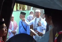 Lepas Keberangkatan JCH Meranti, Sekda Ingatkan Jamaah Perbanyak Minum Air Putih