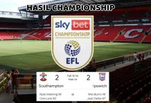 Southampton Ditahan Ipswich 2-2 di St Mary’s, Laga Berjalan Sengit