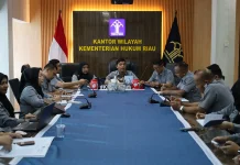 Gerak Cepat Pasca Desk Evaluasi, Kemenkum Riau Tuntaskan Perbaikan WBBM