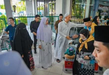 Wako kembali Lepas 129 Calon Jemaah Haji Kloter kedua Kota Dumai ke Makkah