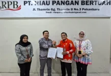 Perkuat Pangan, DKP Kampar Gandeng BUMD Riau Pangan Bertuah