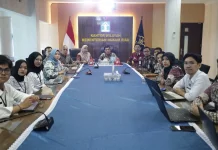 Kanwil Kemenkum Riau Ikuti Evaluasi Nasional Triwulan I 2026