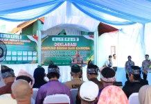 Polda Riau Resmikan Desa Banglas Barat jadi Kampung Tangguh Anti Narkoba,