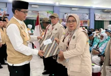 Jemaah Riau Kloter BTH 11 Diberangkatkan, Total 3.981 Orang Telah menuju Tanah Suci