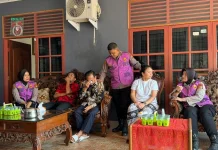 Polda Riau Beri Pendampingan Psikologis kepada Keluarga Korban Curas di Rumbai