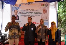 BBPOM di Pekanbaru dan Anggota Komisi IX DPR RI Maharani Edukasi Warga Rohil