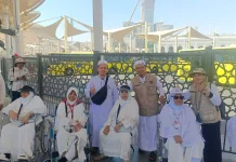 Pemberangkatan Jemaah Haji Provinsi Riau Gelombang Pertama Resmi Berakhir