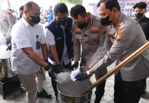 Polda Riau Ungkap Ribuan Kasus Narkoba, Sita 1,02 Ton Barang Bukti