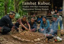 Tambat Kubur, Tradisi 100 Hari Kematian Masyarakat Talang Mamak