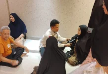 Jemaah Kloter BTH 03 Derita Batuk Ringan