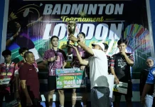 Turnamen Badminton London Open Cup 2026 Resmi di Tutup