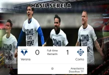 Como 1907 Pastikan Tiket Eropa setelah Bungkam Hellas Verona di Serie A