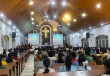 Perayaan Kenaikan Yesus Kristus di Pekanbaru Berlangsung Khidmat