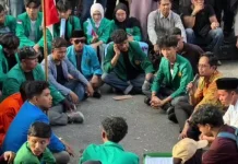Mahasiswa Riau Soroti Pendidikan, Kesehatan dan Ketenagakerjaan saat Aksi di DPRD