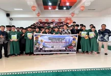 Mahasiswa Teknik Sipil UNRI Sosialisasikan Keselamatan Berlalu Lintas