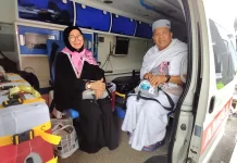 Fakhriadi Syamsuddin Karanin dan Istri Jermi Yurnalis Sudin Diberangkatkan
