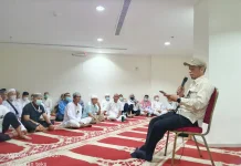 Matangkan Persiapan Puncak Haji, Kloter BTH 09 Gelar Manasik Armuzna