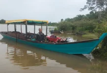 Perbaikan Perahu Kayu Menggunakan Resin dan Serat Fiber