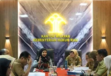 Kanwil Kemenkum Riau Harmonisasikan Tujuh Ranperbup Kampar