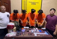 Polisi Ungkap Sabu 43 Gram dan 283 Amunisi di Rohil
