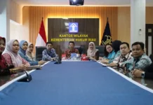 Kemenkum Riau Ikuti Exit Meeting Pemeriksaan BPK RI atas Laporan Keuangan  2025