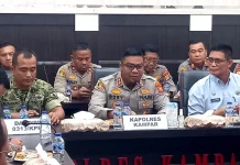 Perkuat Sinergi Menghadapi Potensi Karhutla, Polres Kampar Gelar Rakor