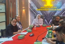 Kemenkum Riau Harmonisasikan Tiga Regulasi Strategis Kabupaten Indragiri Hilir