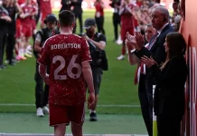 Andy Robertson Pamit, Anfield Haru usai Liverpool Ditahan Brentford