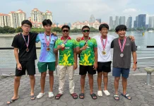 Atlet Dayung SKO Riau Bersinar di Singapura, Borong Tiga Medali