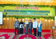 MI Darun Nafis Pelalawan Lakukan Studi Tiru ke Madrasah Uways Alqorni Pekanbaru
