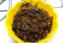 Rendang Pucuk Ubi dari Kampar Kuliner Tradisional  Melayu