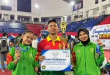 Atlet Para Taekwondo NPC Riau Raih Dua Medali Perak di Pancasila Cup 2