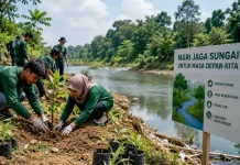 Erosi Sungai Jadi Ancaman Nyata, Penghijauan Dinilai Jadi Solusi Jangka Panjang