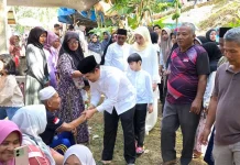 Pj Sekda Kampar Apresiasi Gotong Royong Kurban Warga tanjung Alai