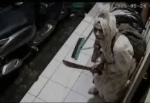 Pocong Bawa Parang di Pelalawan ternyata Rekayasa AI